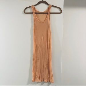 American Vintage Small Peach Pink extra long Tank